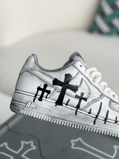 AIR FORCE 1 X CHROME HEARTS